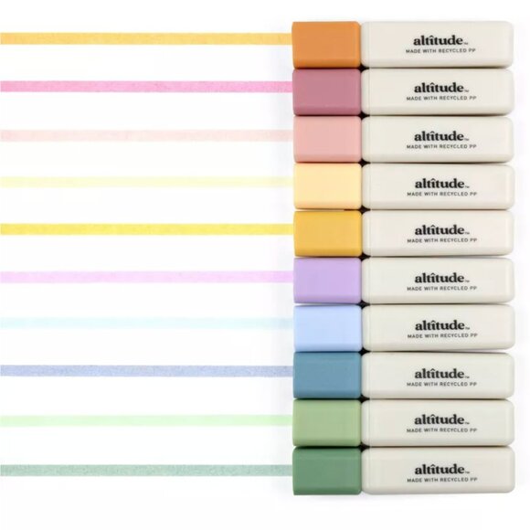 NWOT - Mildliner Highlighter Set - 10 Colors Never used. - Picture 2 of 8